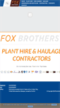 Mobile Screenshot of foxbrothers.co.uk